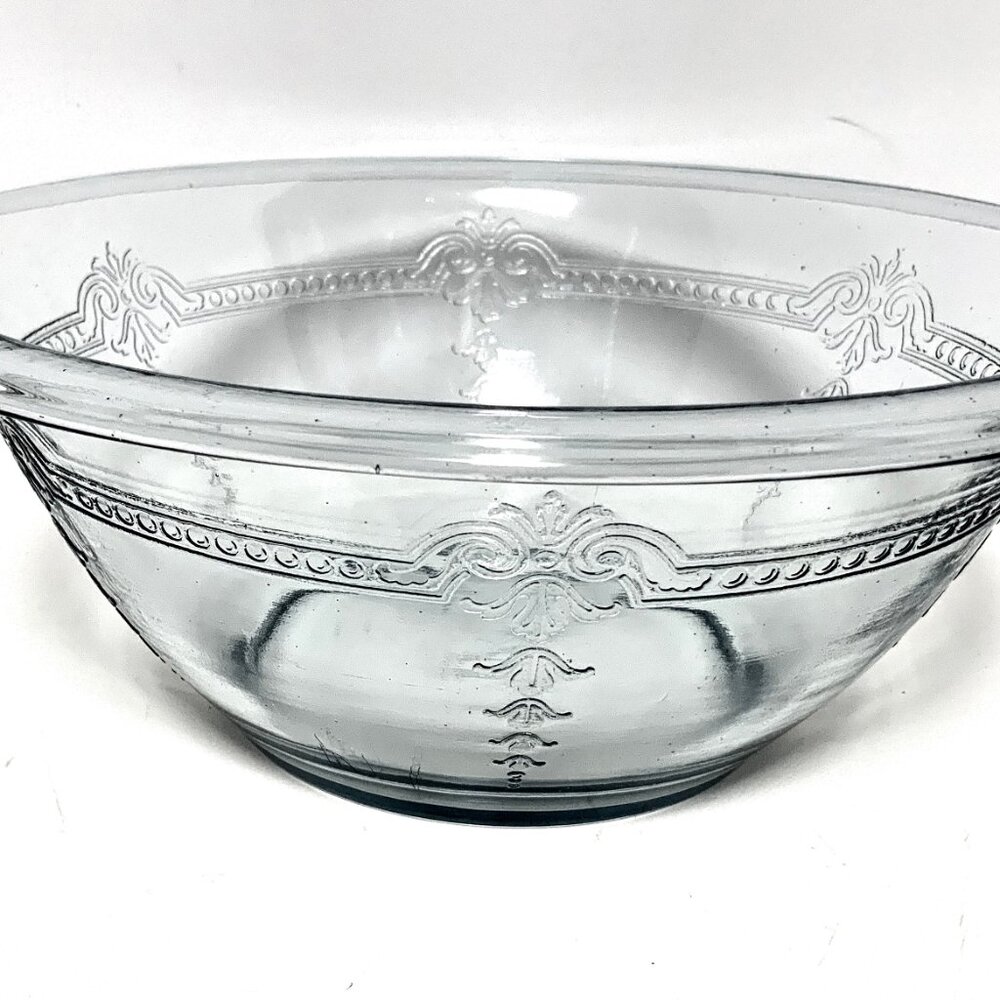 10” Mixing Bowl Philbe Sapphire Blue Ovenware, FIRE KING by Anchor Hocking, MCM